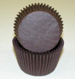 Brown Jumbo Baking Cups (40-50ct)