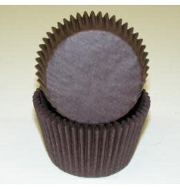 Brown Jumbo Baking Cups (40-50ct)