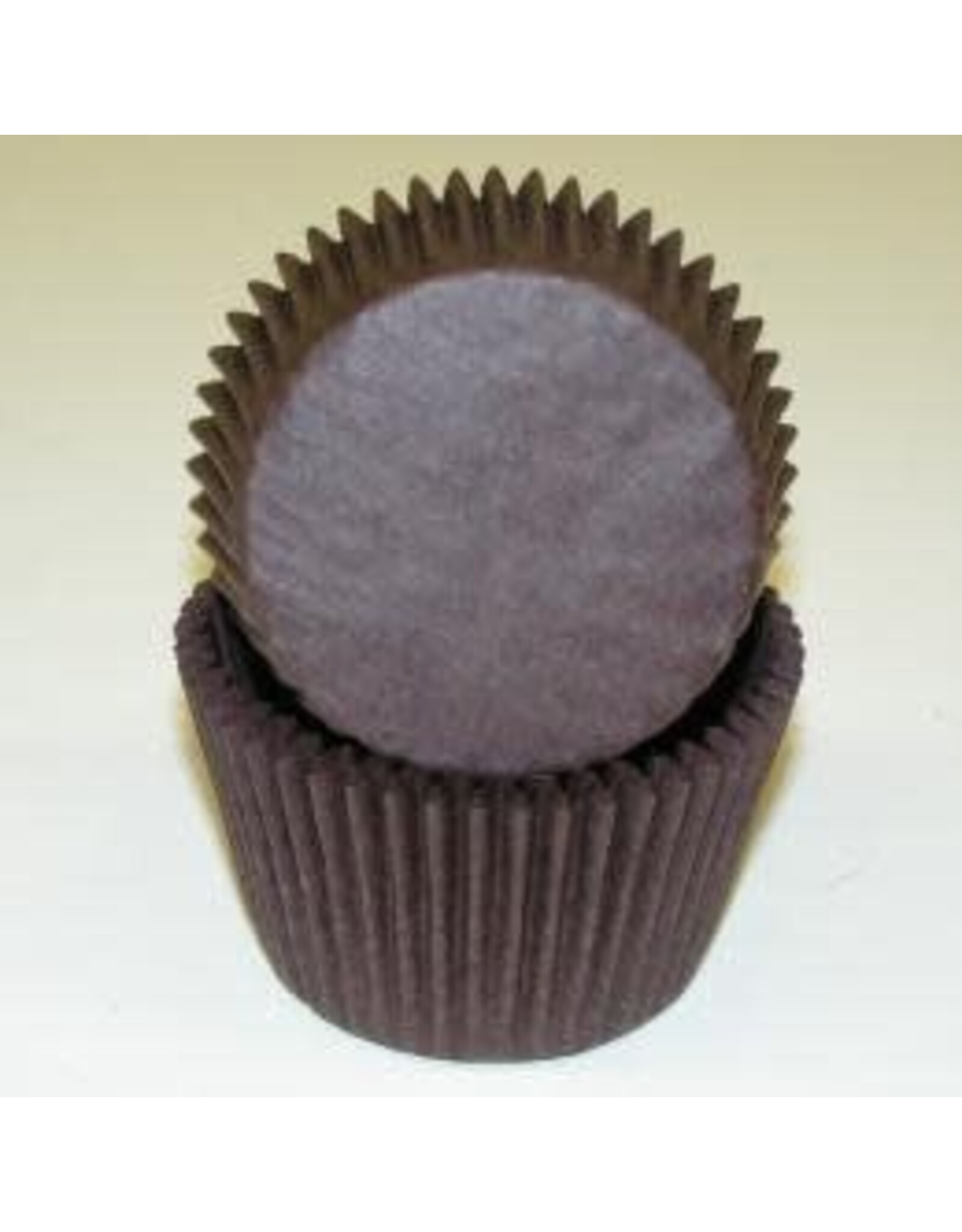 Brown Jumbo Baking Cups (40-50ct)