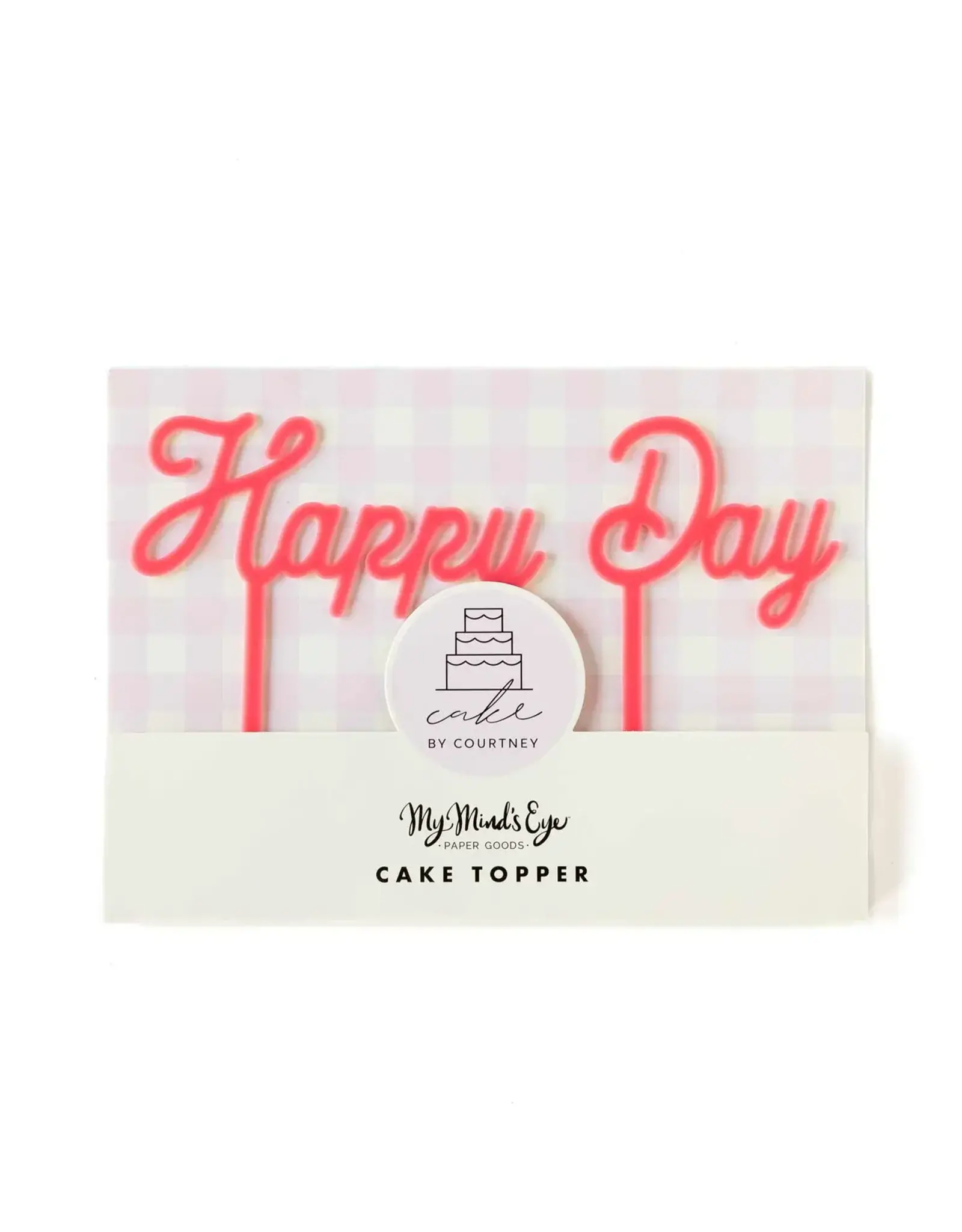 Happy Day Cake Topper