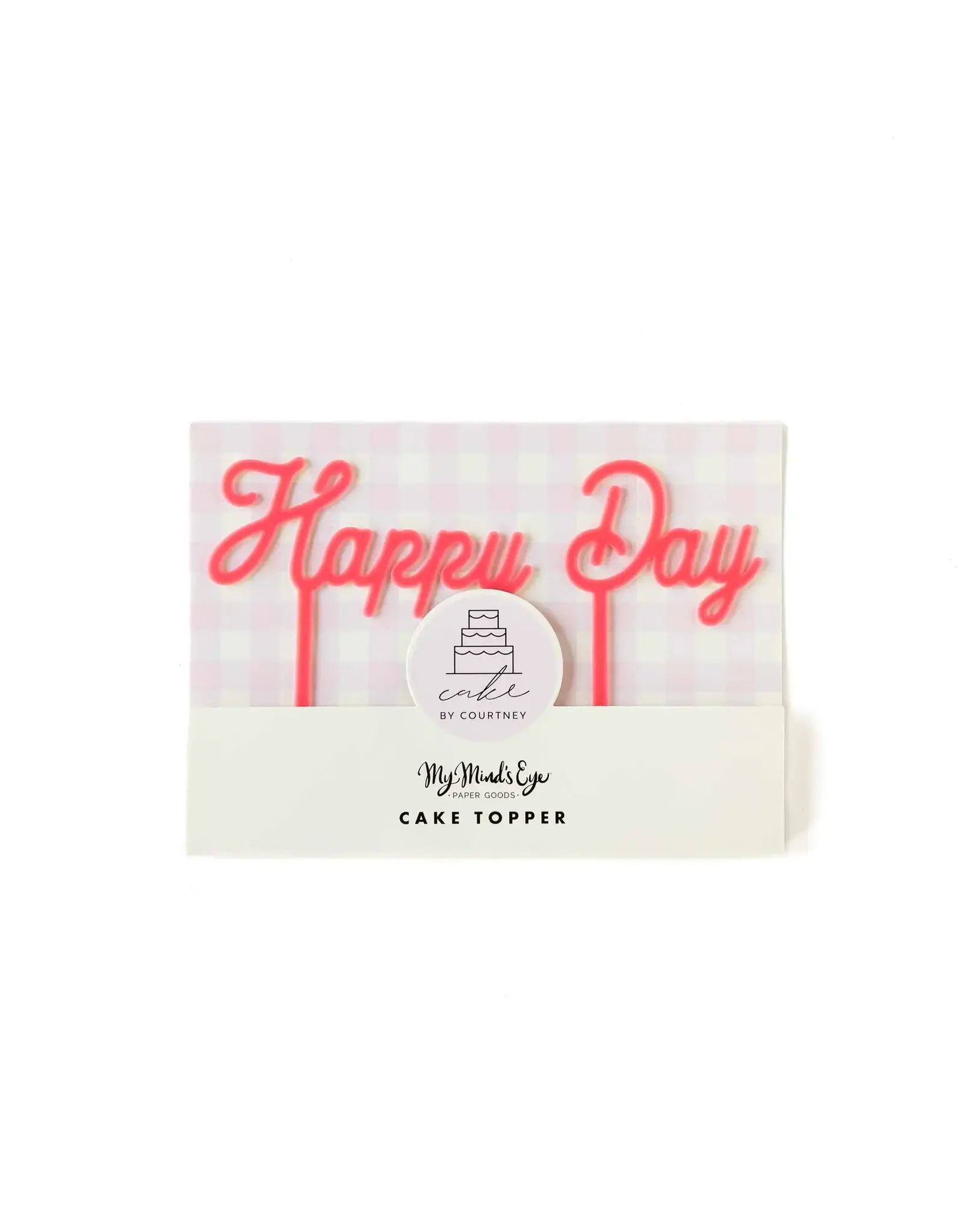 Happy Day Cake Topper
