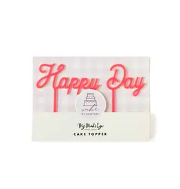 Happy Day Cake Topper