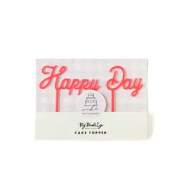 Happy Day Cake Topper