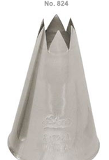 Open Star Large Decorating Tip (824)(1M) -Extra Large
