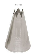 Open Star Large Decorating Tip (824)(1M) -Extra Large