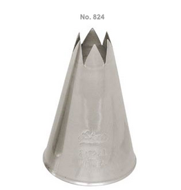 Open Star Large Decorating Tip (824)(1M) -Extra Large