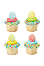 Painted Eggs Rings (12)