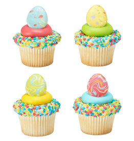 Painted Eggs Rings (12)