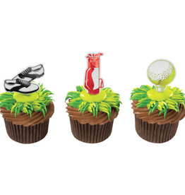 Golf Cupcake Picks (12)
