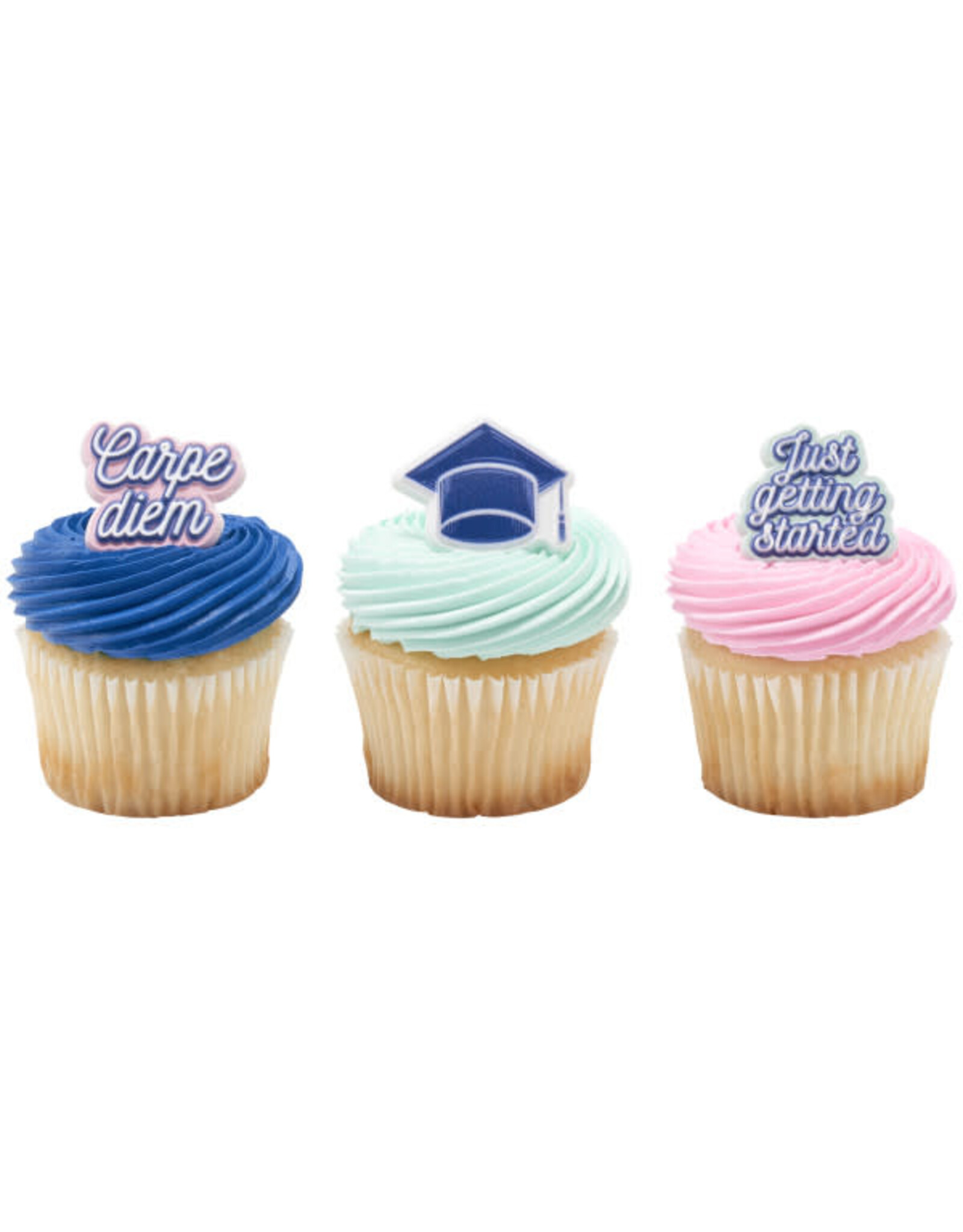 Carpe Diem Cupcake Rings (12/pkg)