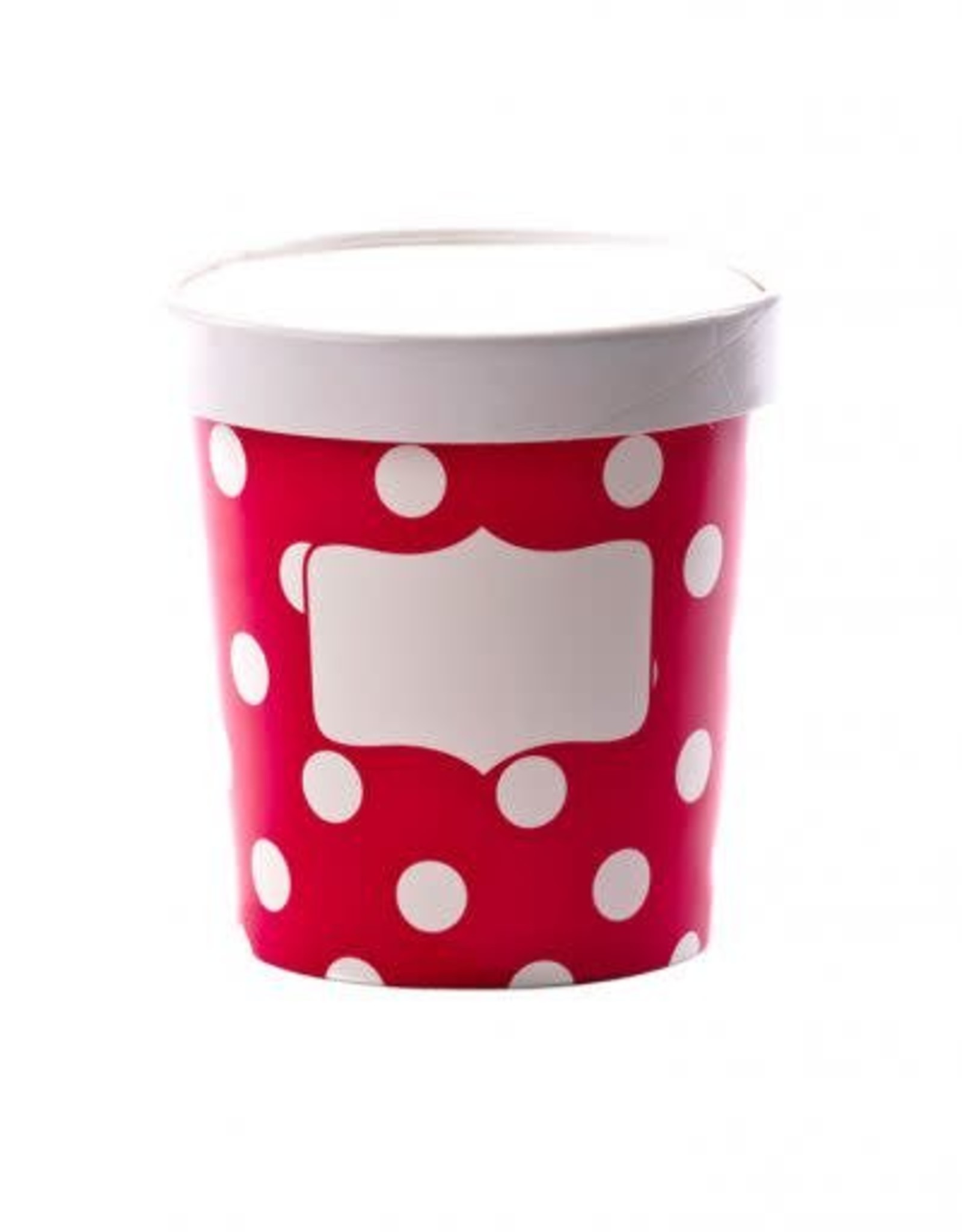 Soup Cups, Small (Scarlet Dot) 3pk