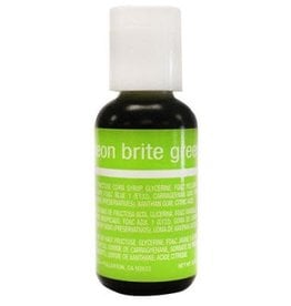 Neon Green Chefmaster Liqua-Gel 3/4oz.