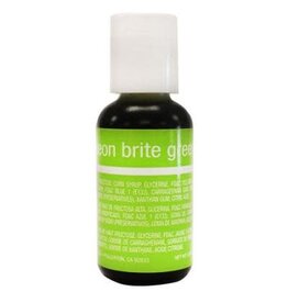 Neon Green Chefmaster Liqua-Gel 3/4oz.