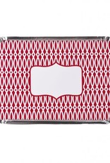 Foil Pans, Medium (Scarlet Trellis) 6pk