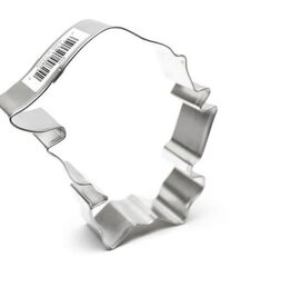 Elf Face Cookie Cutter 4 inch