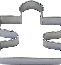 Puzzle Piece with Flat Edge Cookie Cutter (3.25")