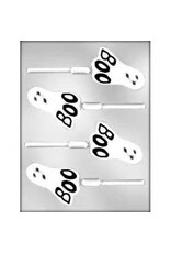 Ghost Boo Chocolate Sucker Mold