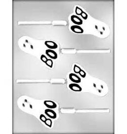 Ghost Boo Chocolate Sucker Mold