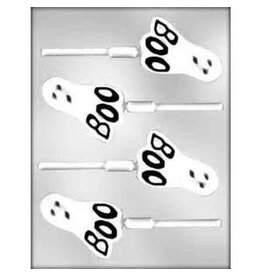 Ghost Boo Chocolate Sucker Mold