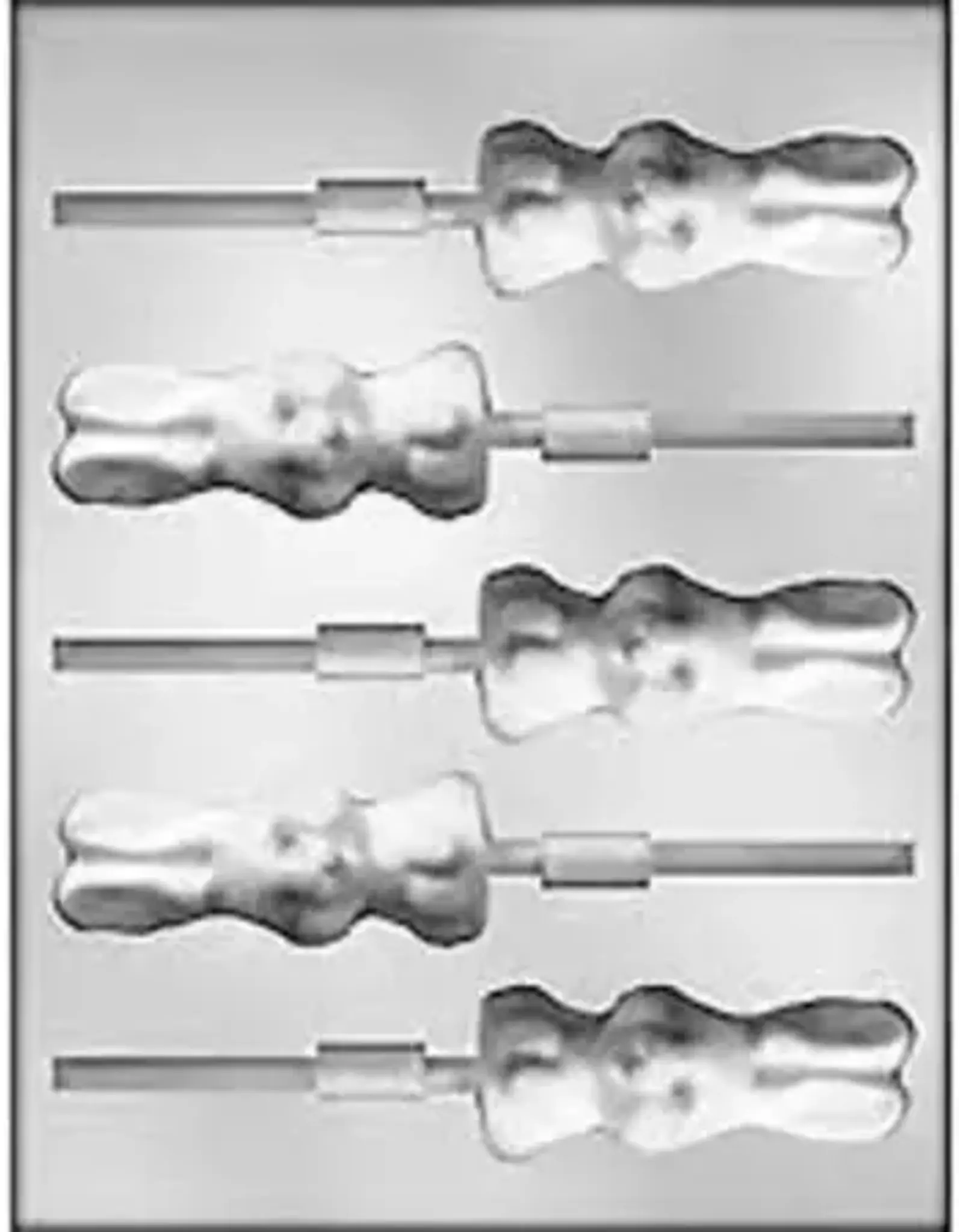 3-3/8" Sitting Bunny Sucker Chocolate Mold