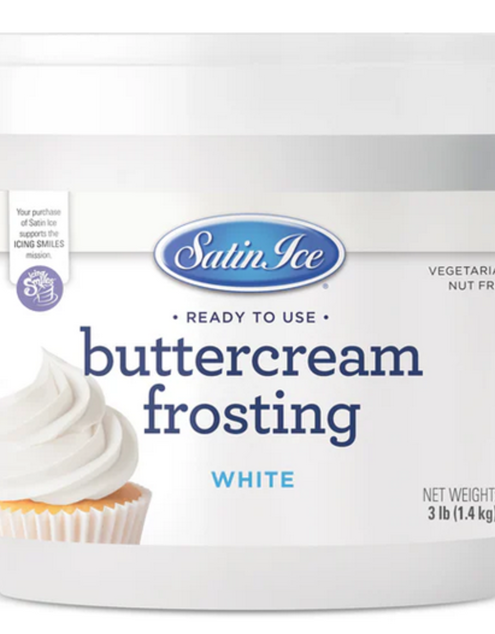 Ready-to-Use White Buttercream (3lbs)