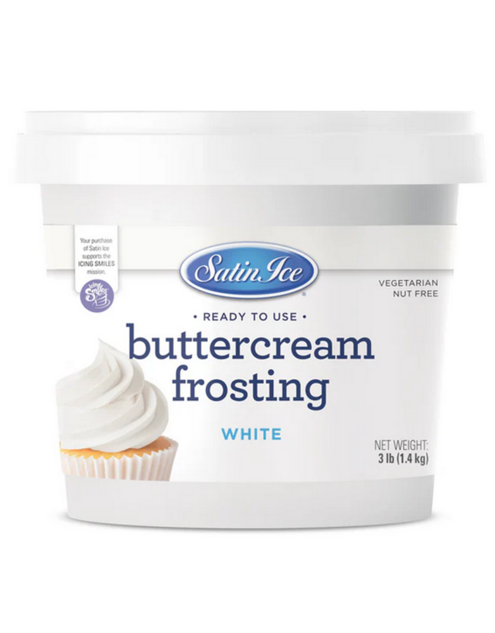 Ready-to-Use White Buttercream (3lbs)