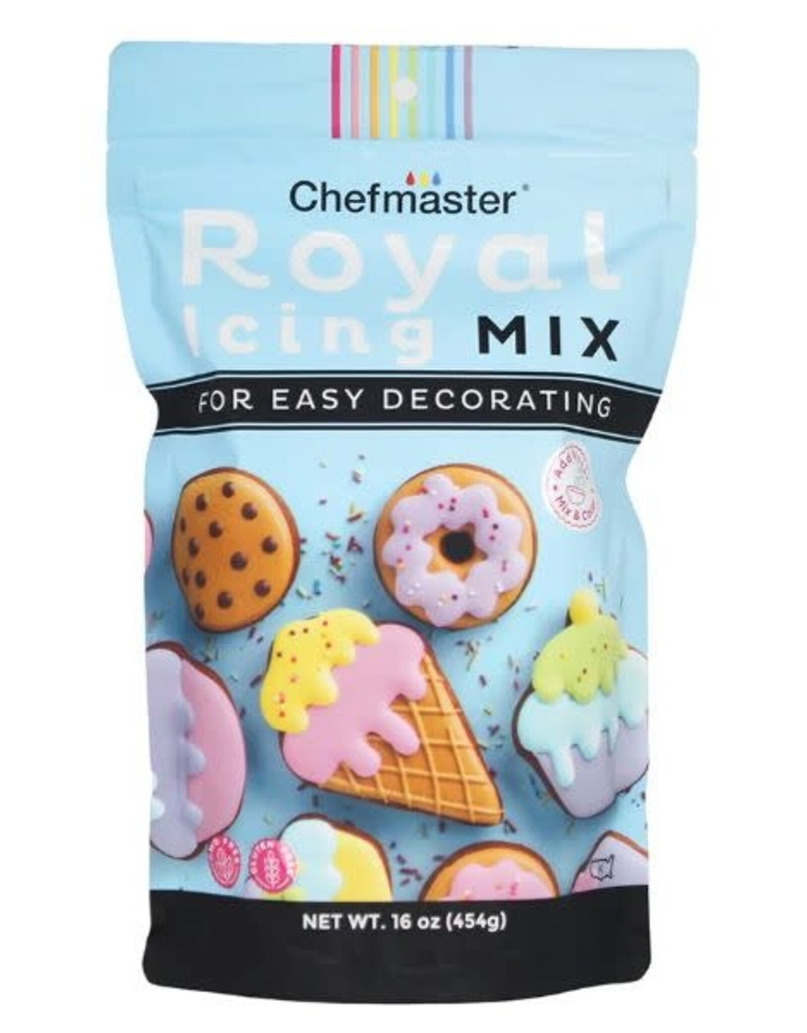 White Royal Icing Mix, 16oz.