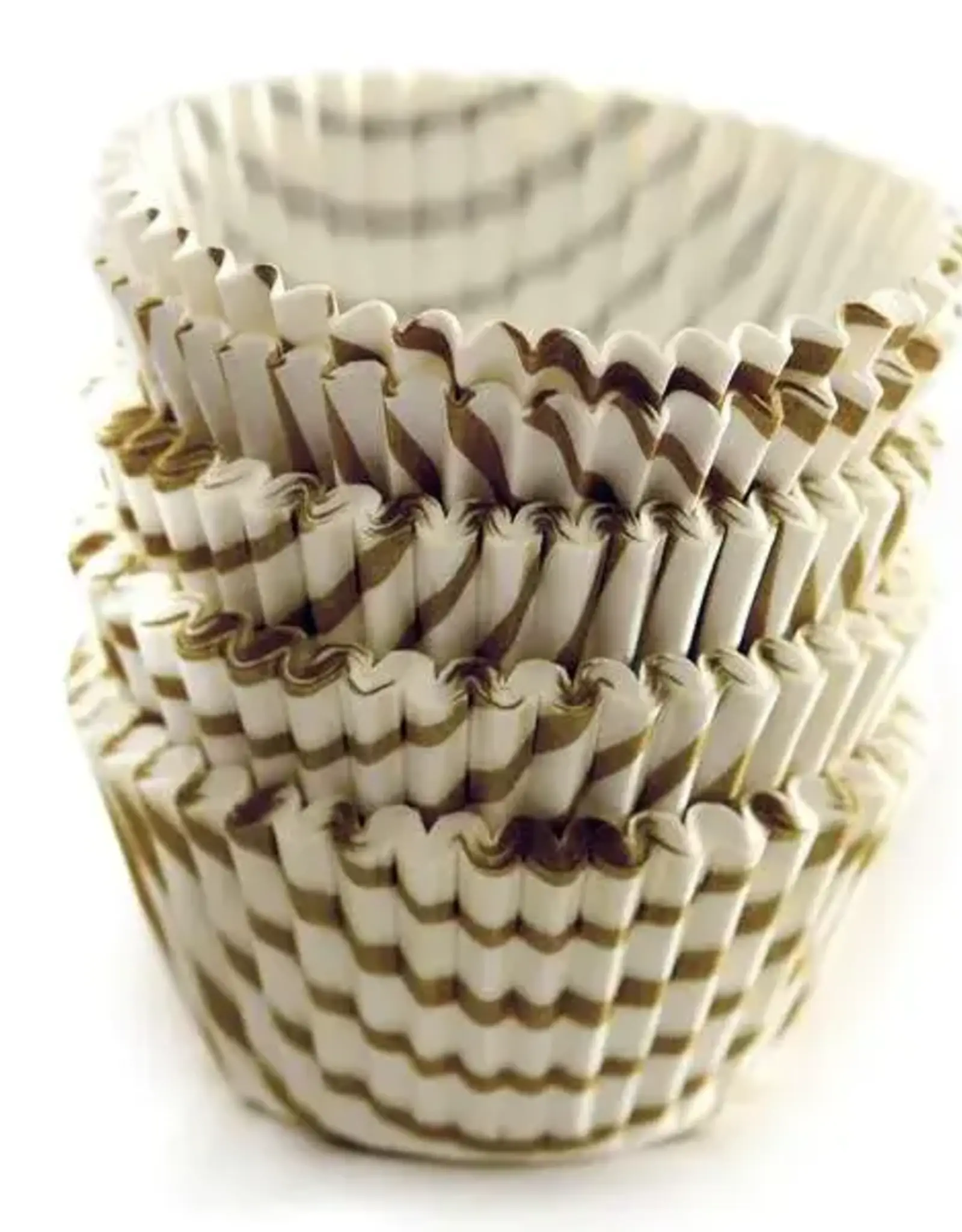 Gold Swirl Baking Cups - Mini (100ct)