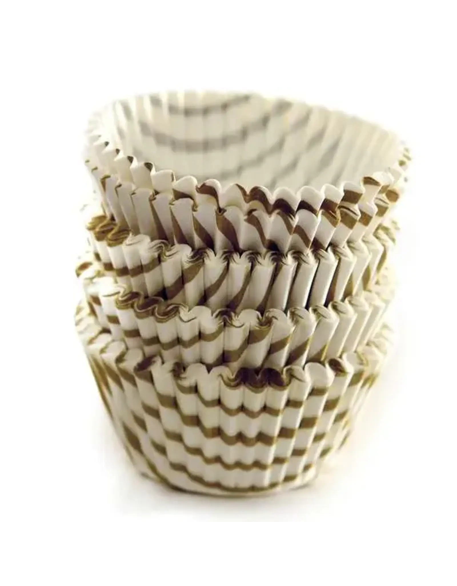 Gold Swirl Baking Cups - Mini (100ct)