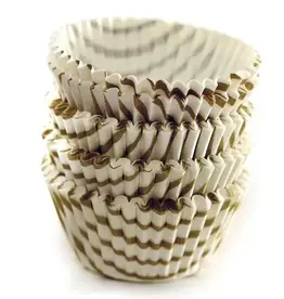 Gold Swirl Baking Cups - Mini (100ct)
