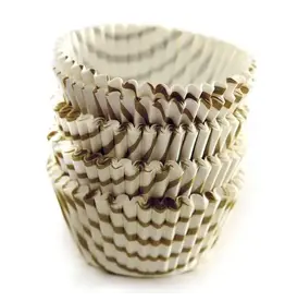 Gold Swirl Baking Cups - Mini (100ct)