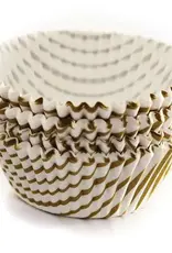 Gold Swirl Baking Cups - Standard (75ct)