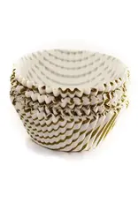 Gold Swirl Baking Cups - Standard (75ct)