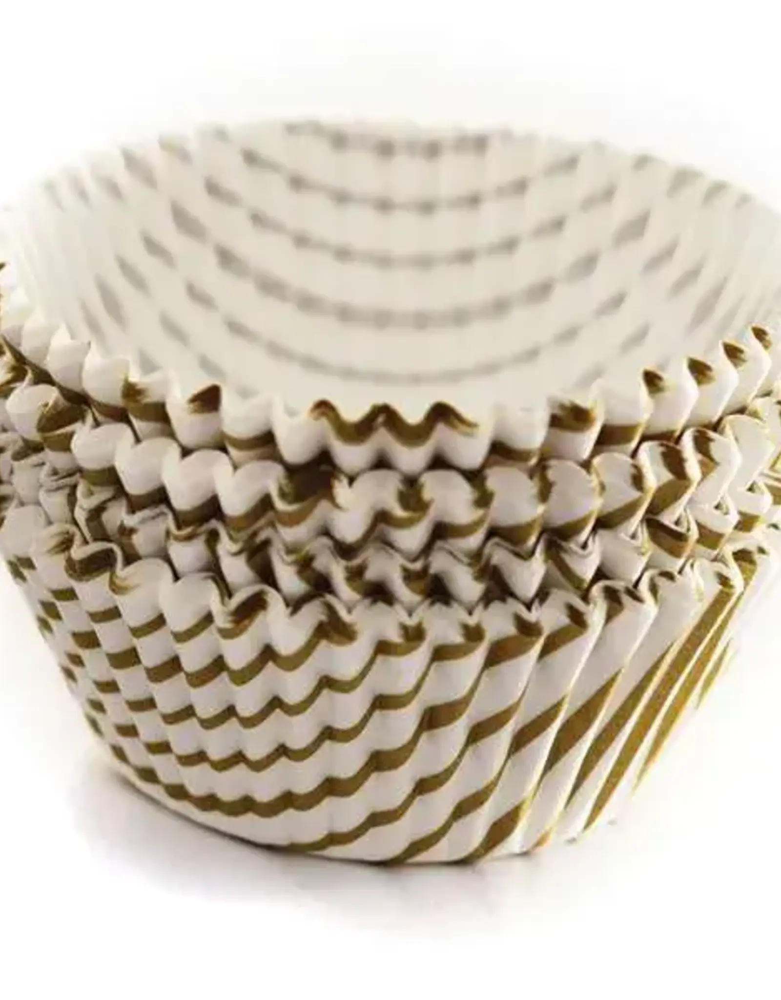 Gold Swirl Baking Cups - Standard (75ct)
