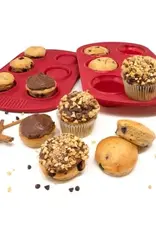 Silicone Collapsible Cupcake Pans, Set of 2