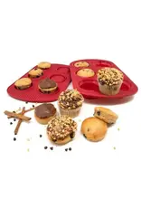 Silicone Collapsible Cupcake Pans, Set of 2