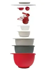 Nested Mixing Bowl Set with Measuring Cups (12pc)