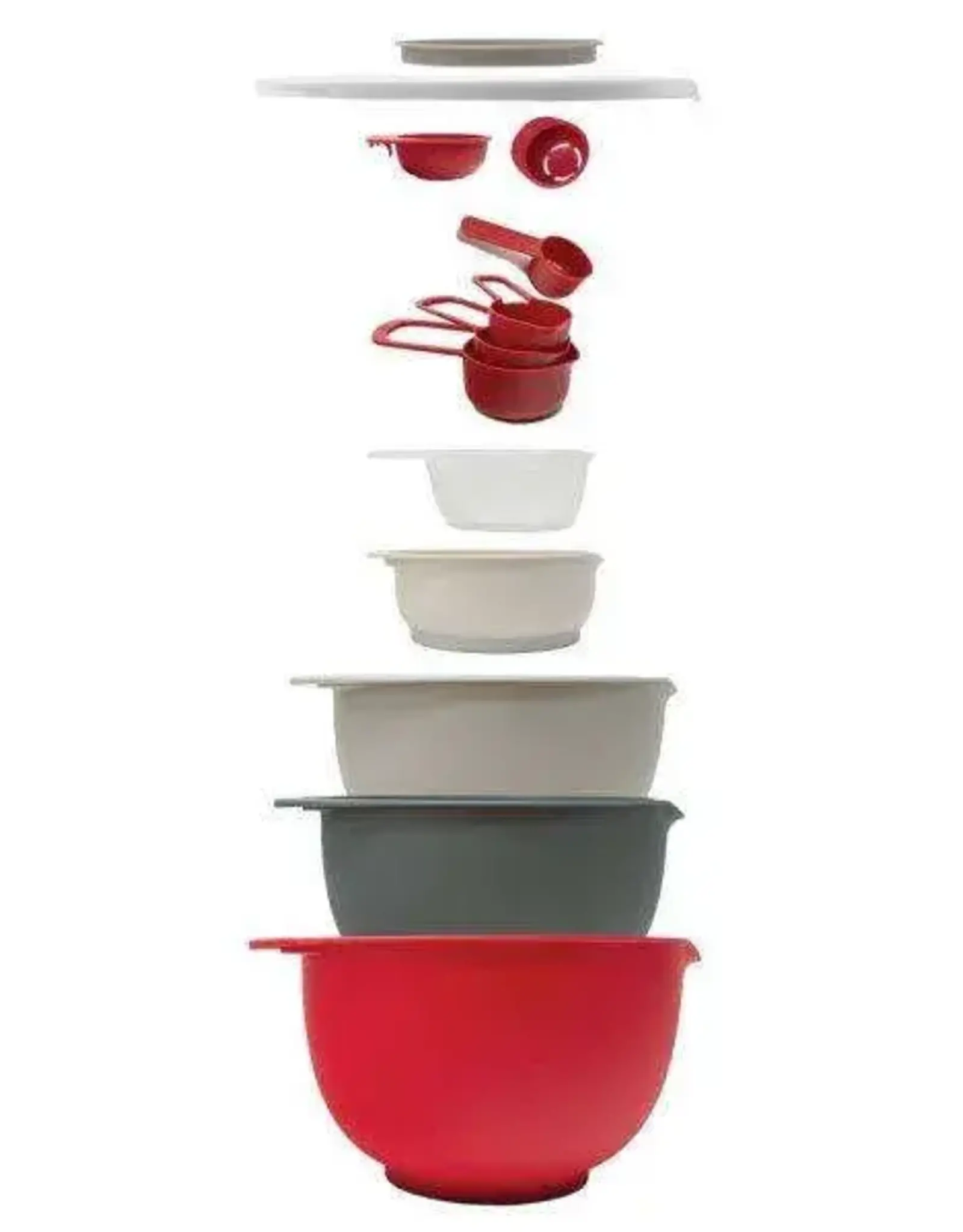Nested Mixing Bowl Set with Measuring Cups (12pc)