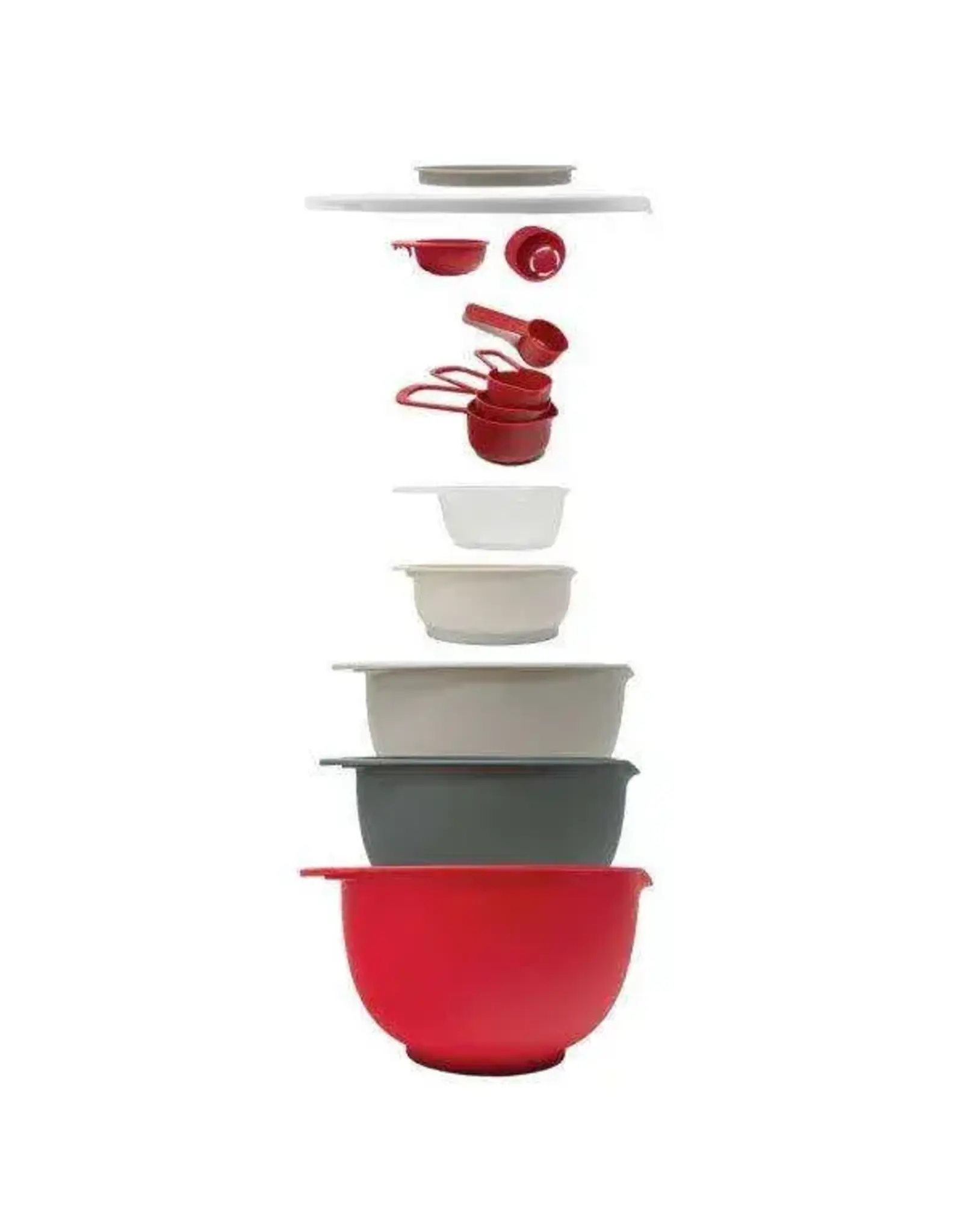 Nested Mixing Bowl Set with Measuring Cups (12pc)