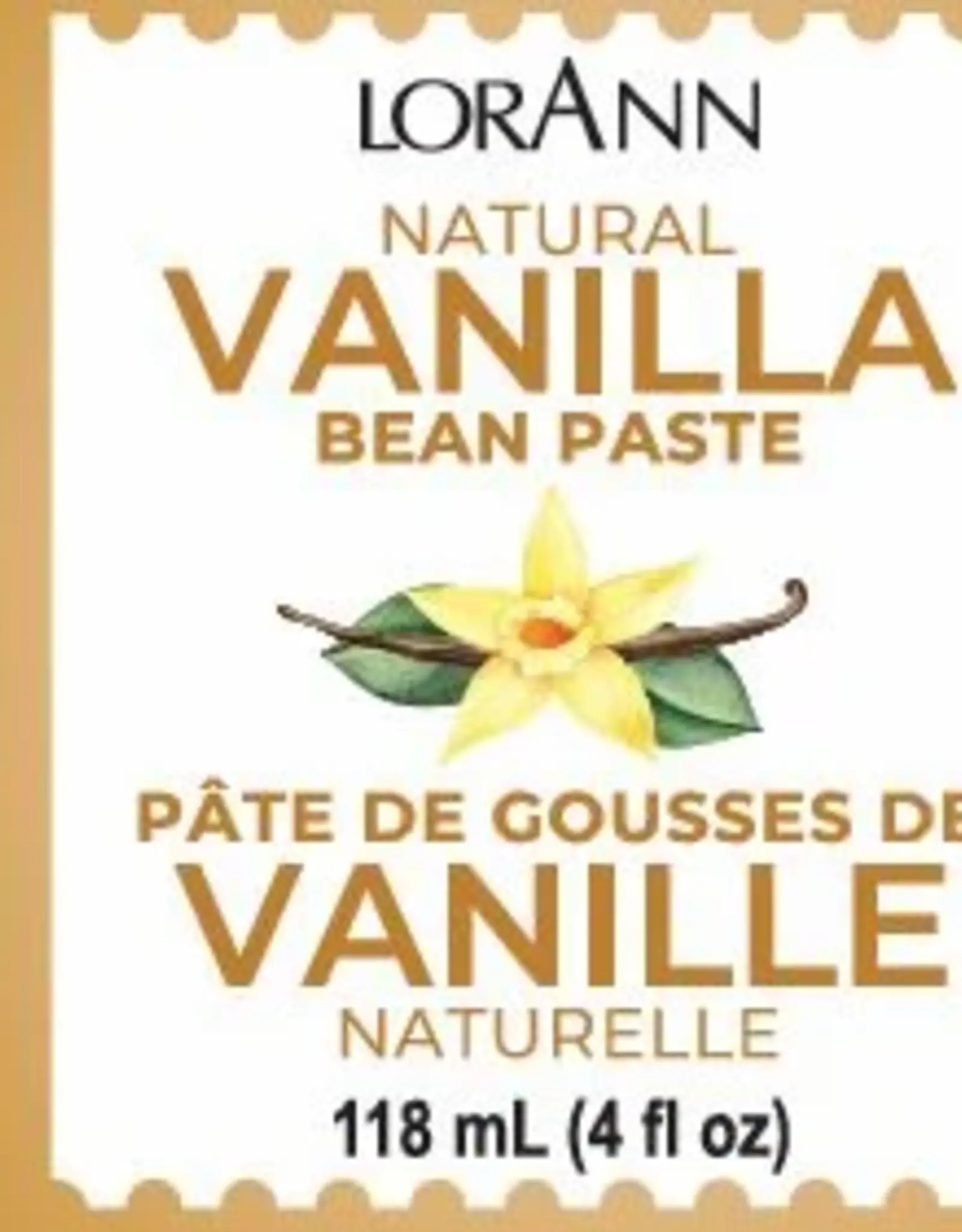 Natural Vanilla Bean Paste (4oz)