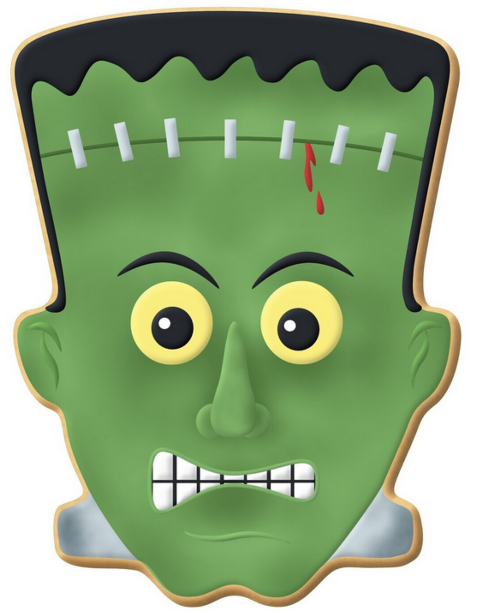 off the beaten path Monster Head Cookie Cutter(3.75")