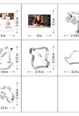 off the beaten path Pirate Cookie Cutter Set, 5pc.