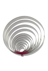 off the beaten path Circle/Round Cookie Cutter Set, 11pc