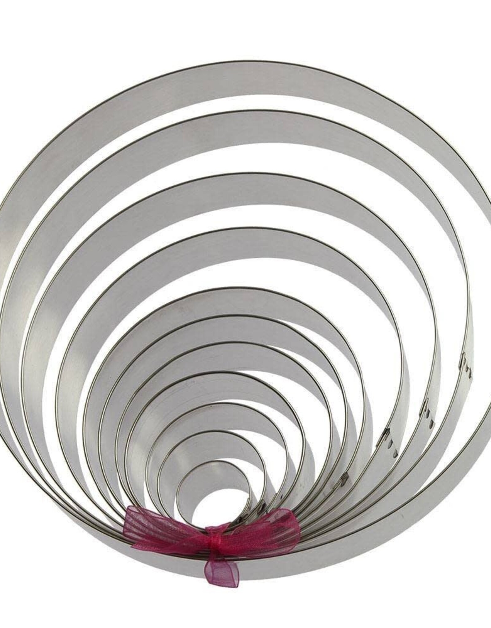 off the beaten path Circle/Round Cookie Cutter Set, 11pc