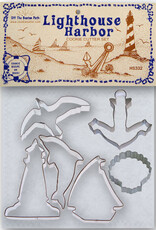 off the beaten path Lighthouse Harbor Cookie Cutter Set, 6pc