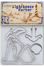 off the beaten path Lighthouse Harbor Cookie Cutter Set, 6pc