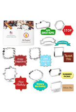 off the beaten path Frames & Plaques Cookie Cutter Set, 10pc