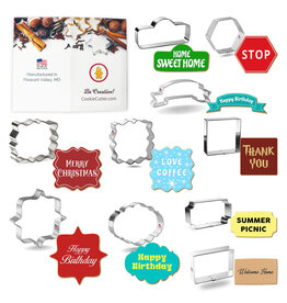 off the beaten path Frames & Plaques Cookie Cutter Set, 10pc