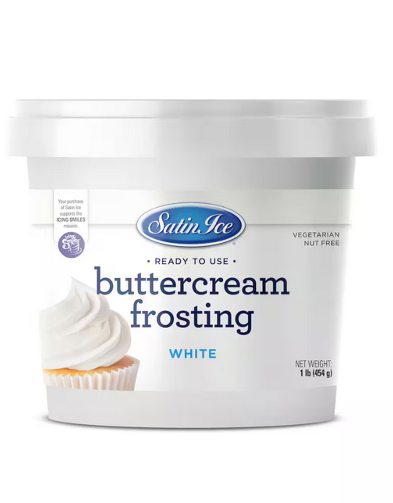 Ready-to-Use White Buttercream (1lb)