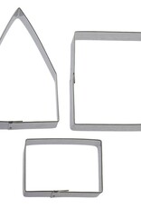Gingerbread House Cookie Cutter Set (3pc)